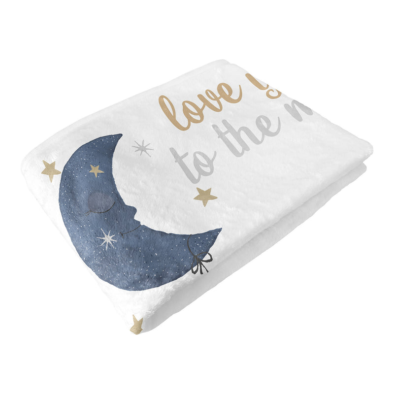 Moon Bear Collection Monthly Milestone Baby Blanket