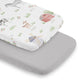 Farm Animals Collection 2 Pack Baby Bassinet Fitted Sheets