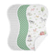 Farm Animals Collection Absorbent Burp Cloths - 3 Pack Set