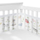 Farm Animals Collection Sweet Jojo Designs + BreathableBaby Breathable Mini Mesh Crib Liner