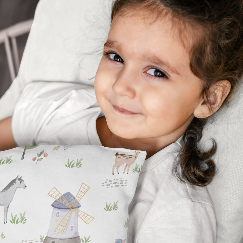 Farm Animals Collection Toddler Pillow with Pillowcase