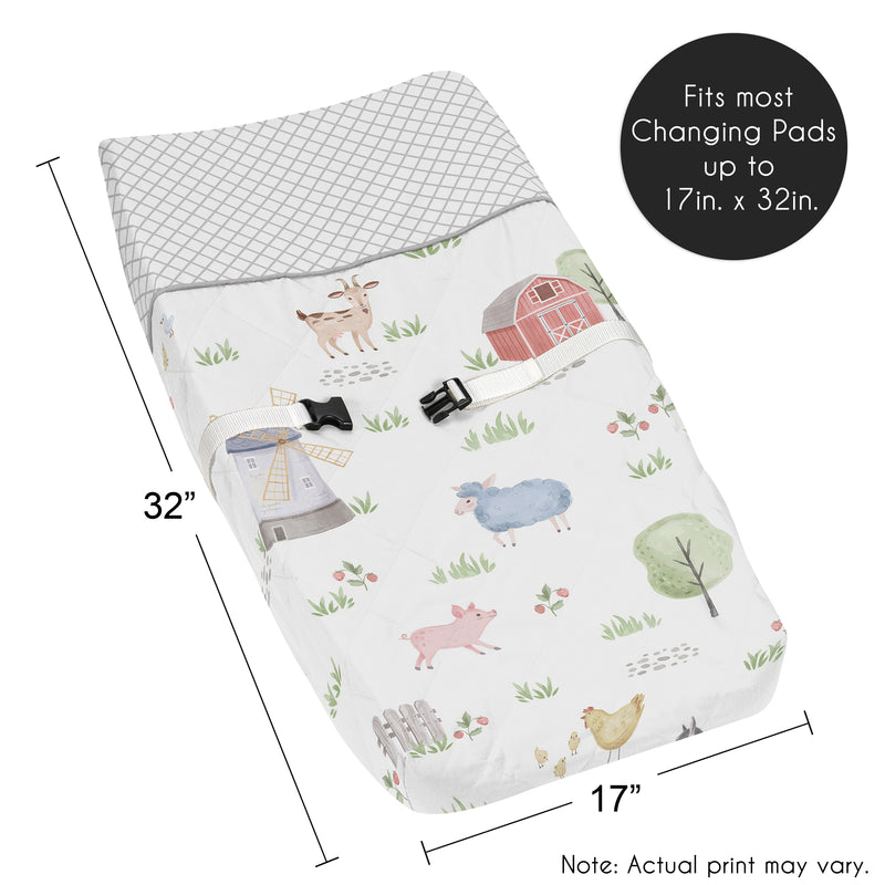 Farm Animals Collection Changing Pad Cover