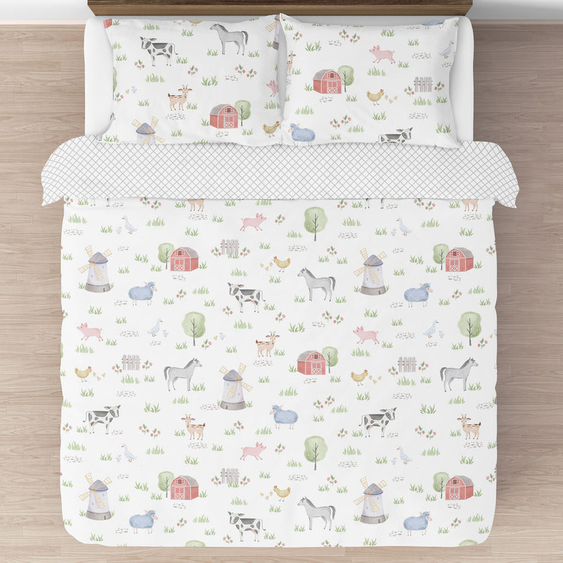 Farm Animals Collection Full/Queen Bedding
