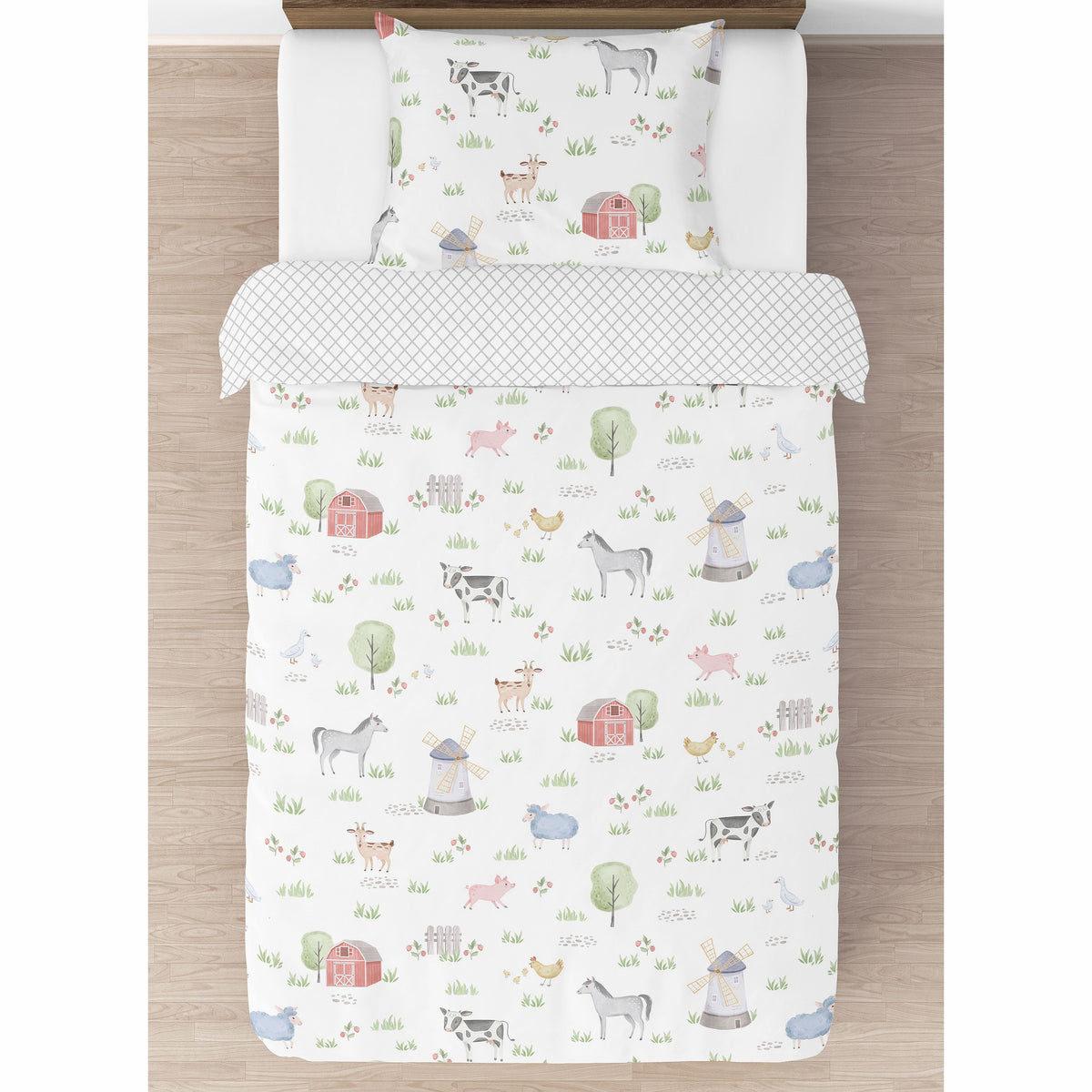 Farm Animals Collection Twin Bedding