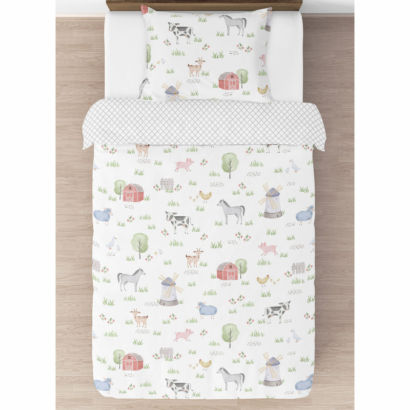 Farm Animals Collection Twin Bedding