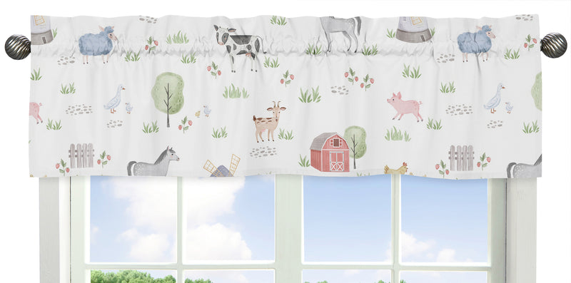 Farm Animals Collection Window Valance