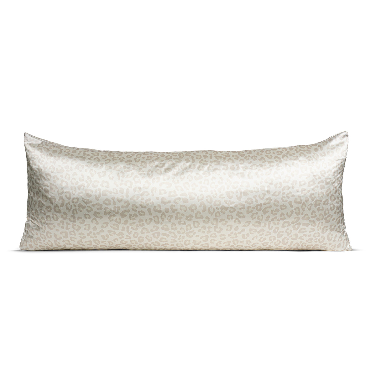 Cheetah Ivory and Gold Collection Full Length Body Pillow Cover