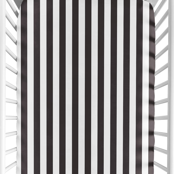 Paris Collection Crib Sheet - Stripe