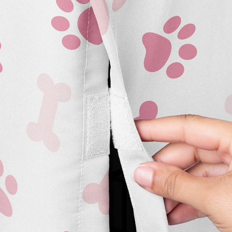 Paw and Bone Blush Pink Collection Dog Crate Kennel Cover 48in.