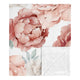 Peony Floral Garden Pink and Ivory Collection Baby Blanket