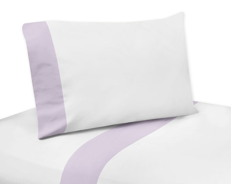 Peony Floral Garden Lavender Purple and Ivory Collection Toddler Bedding