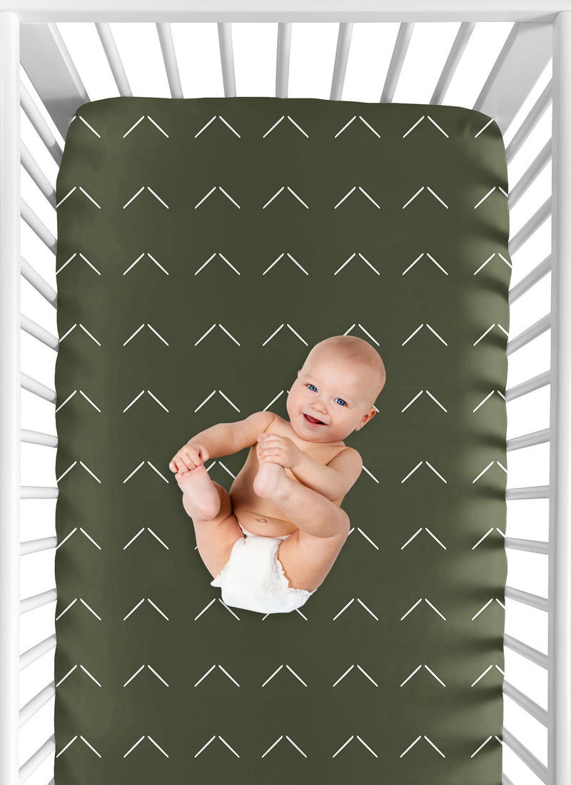 Woodland Pine Tree Collection 3 Pack Crib Sheets