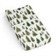 Woodland Pine Tree Collection Changing Pad Cover Sheet