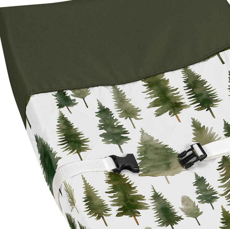 Woodland Pine Tree Collection Changing Pad Cover