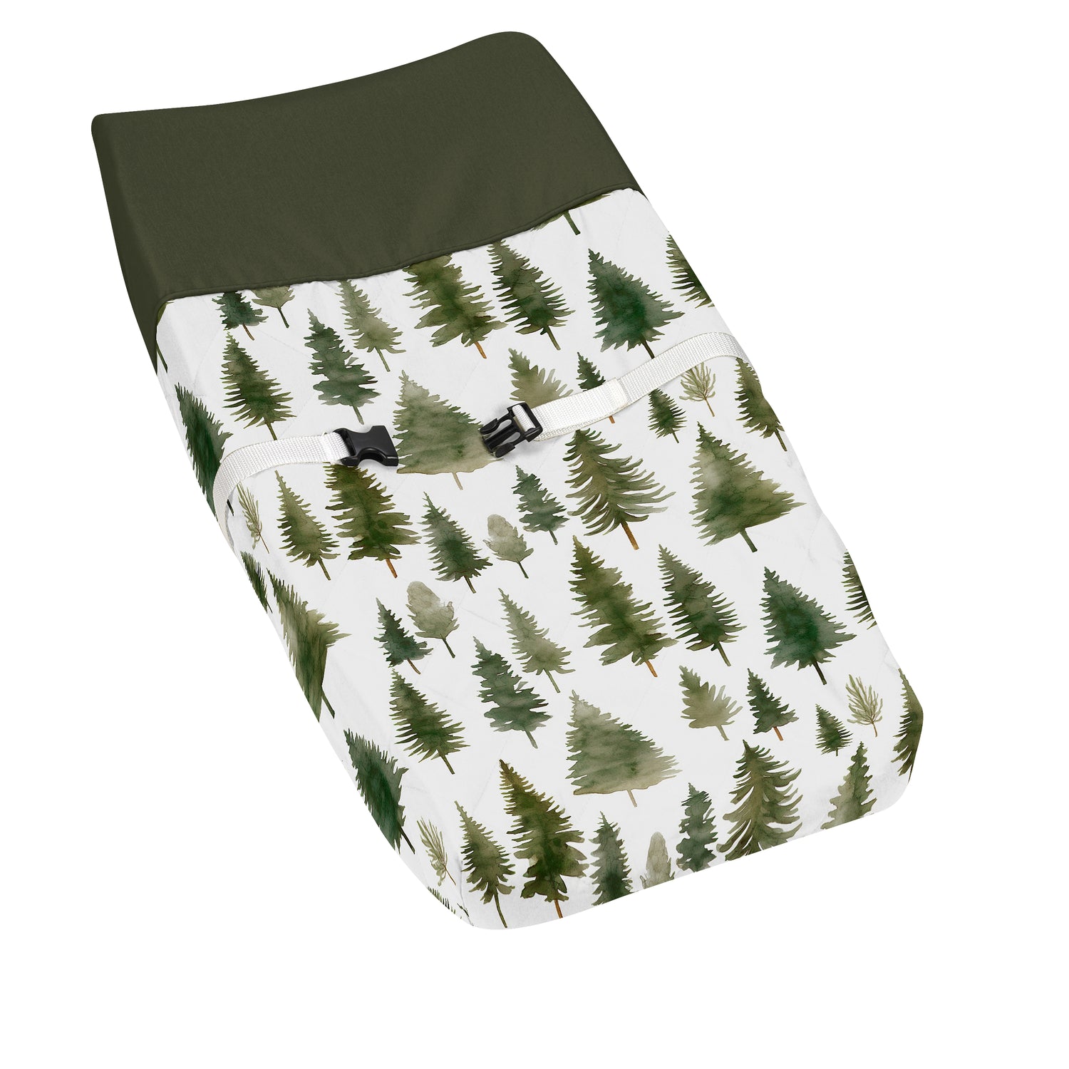 Woodland Pine Tree Collection Changing Pad Cover