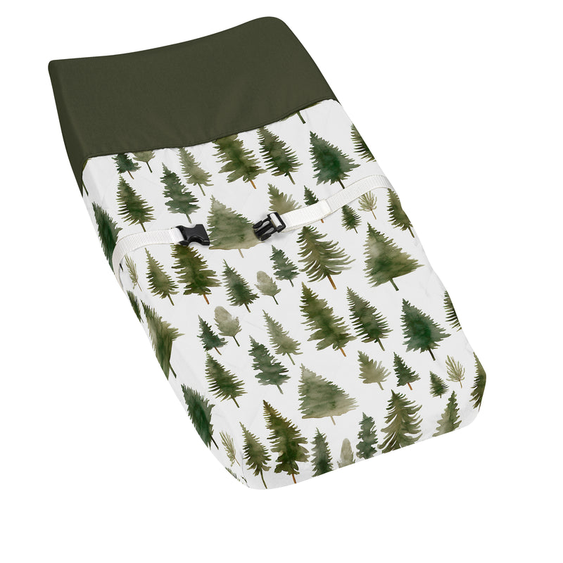 Woodland Pine Tree Collection Changing Pad Cover