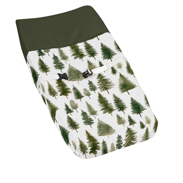 Woodland Pine Tree Collection Changing Pad Cover