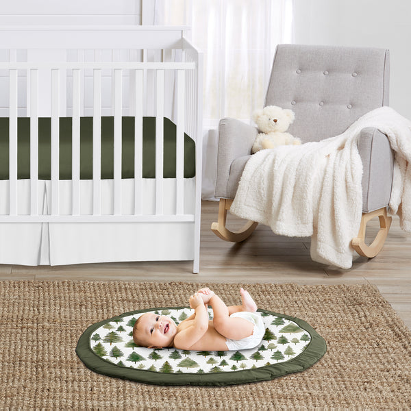 Woodland Pine Tree Collection Playmat alternate view