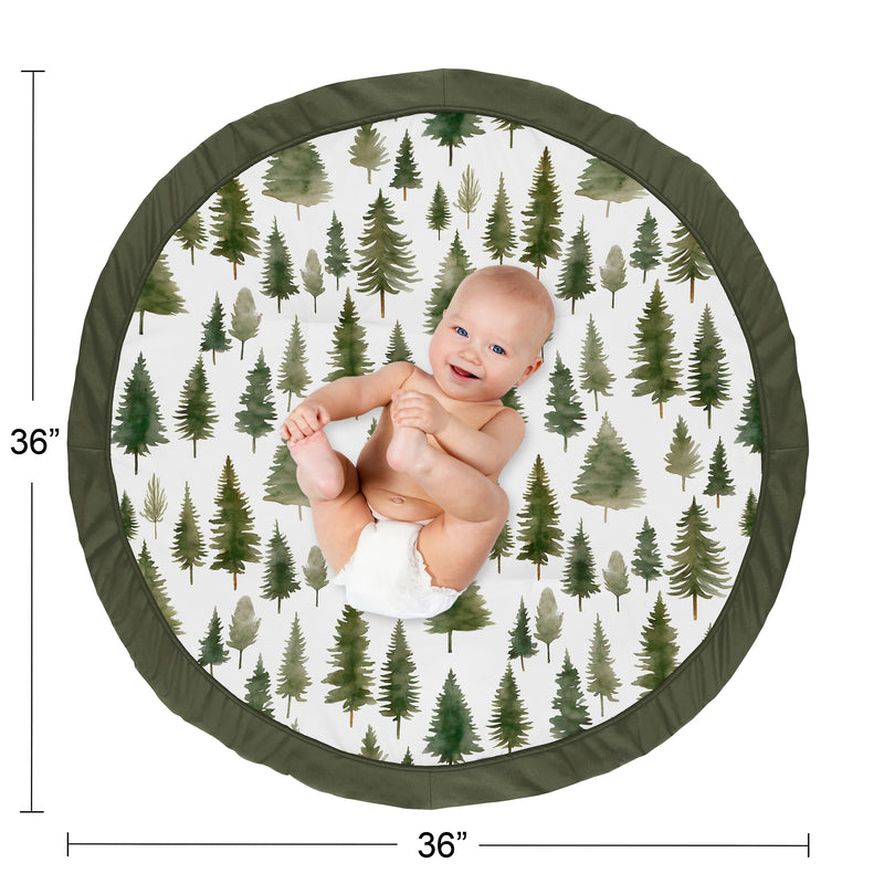 Woodland Pine Tree Collection Playmat