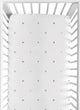 Boho Rainbow and Hearts Collection Crib Sheet