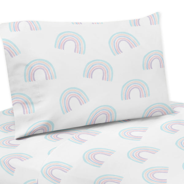 Rainbow Collection Twin Sheet Set