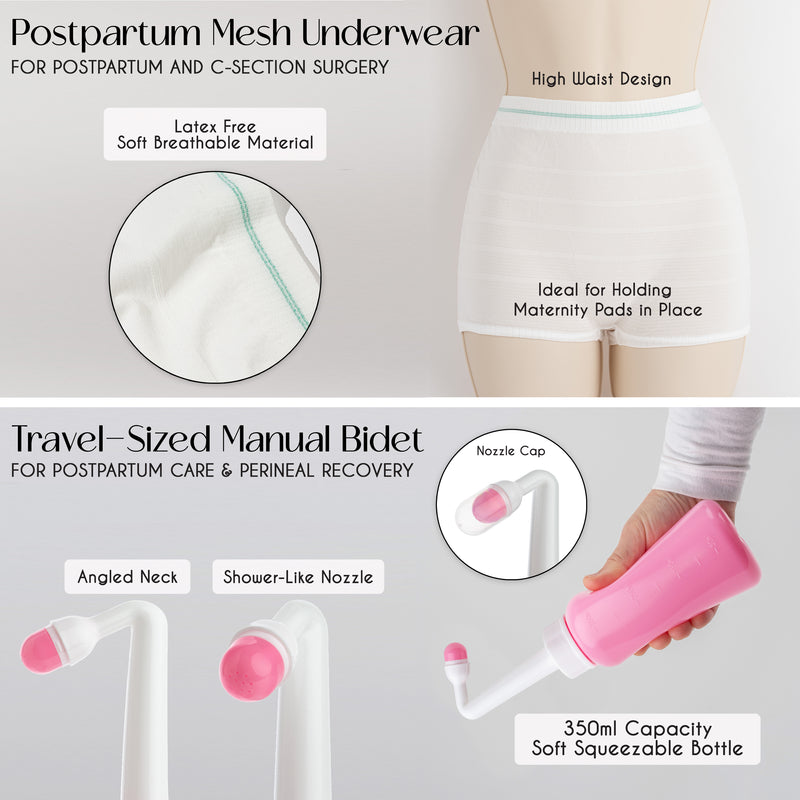 Postpartum Essentials Recovery Kit Pregnancy Must Haves Baby Shower Gifts for Mom