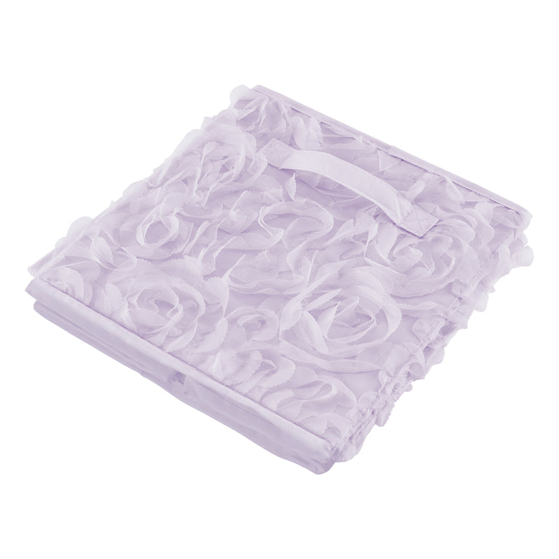 Rose Lavender Collection Foldable Fabric Storage Bins