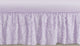 Rose Lavender Collection Crib Bed Skirt