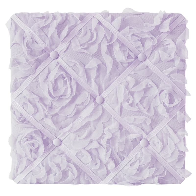 Rose Lavender Collection Fabric Memo Board