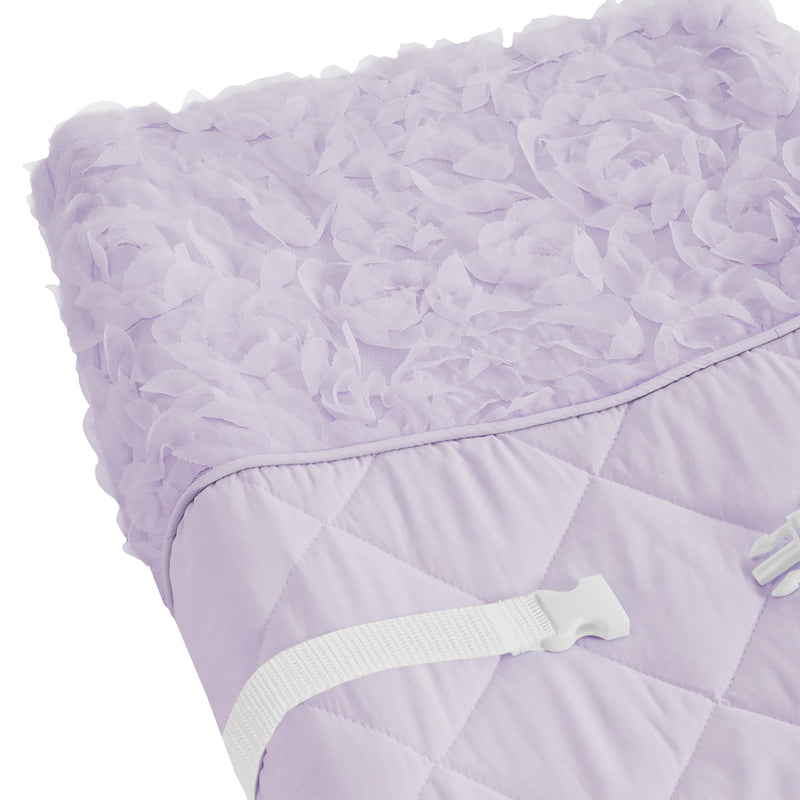 Rose Lavender Collection Changing Pad Cover