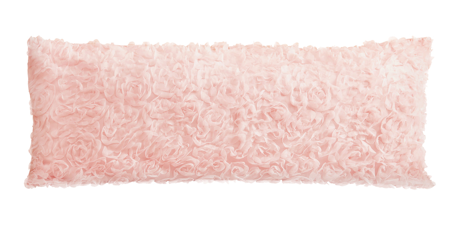 Rose Pink Collection Full Length Body Pillow Cover