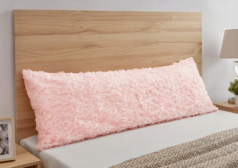 Rose Pink Collection Full Length Body Pillow Cover