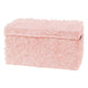 Rose Pink Collection Fabric Toy Bin Storage