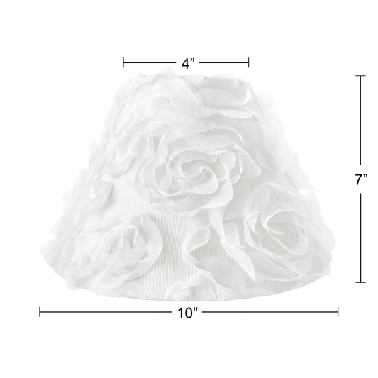 Rose White Collection Lamp Shade