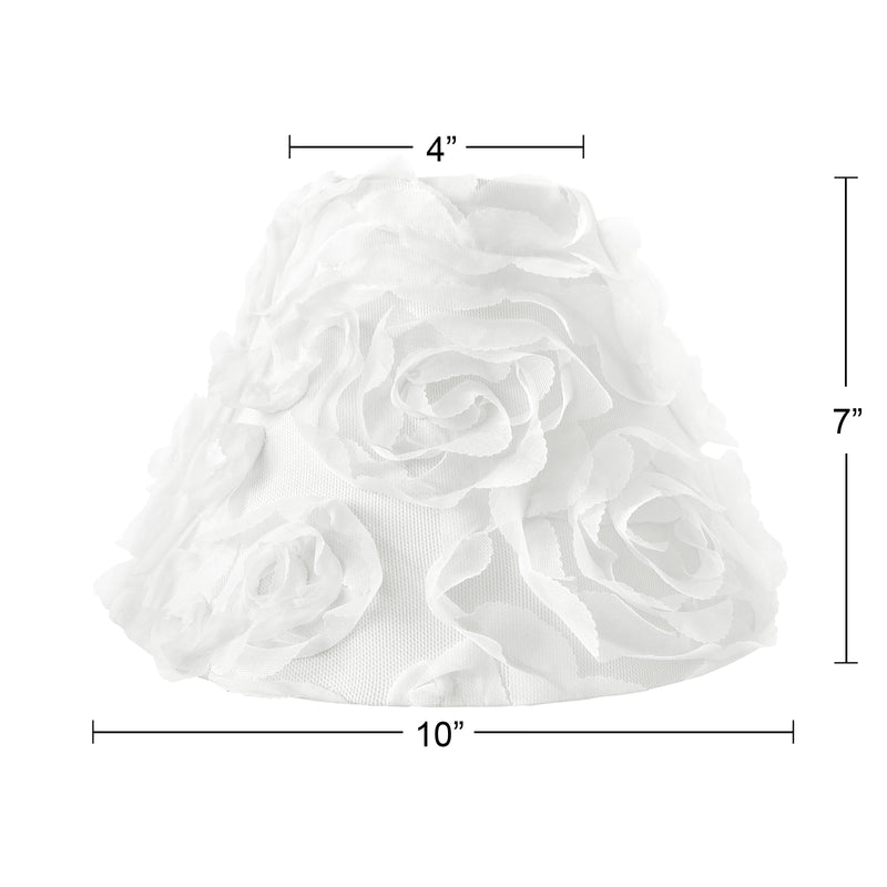 Rose White Collection Lamp Shade