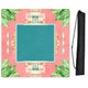 Mint Green Royal Palm Collection Mahjong Mat for Table - Shipped Rolled