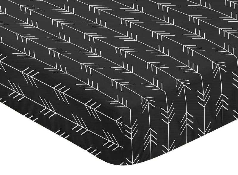 Rustic Patch Collection Crib Sheet - Arrow Print