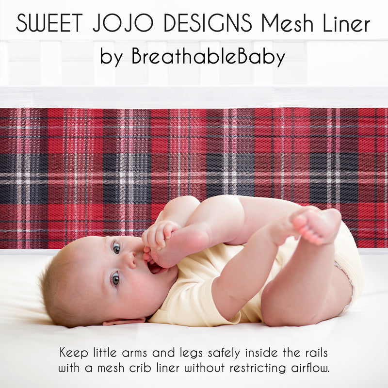 Rustic Patch Collection Sweet Jojo Designs + BreathableBaby Breathable Mesh Crib Liner