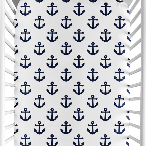Sailor Collection Crib Sheet