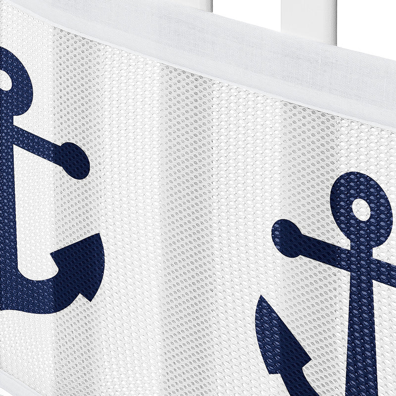 Sailor Collection Sweet Jojo Designs + BreathableBaby Breathable Mesh Crib Liner