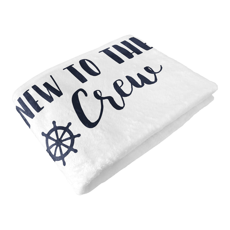 Sailor Collection Monthly Milestone Baby Blanket