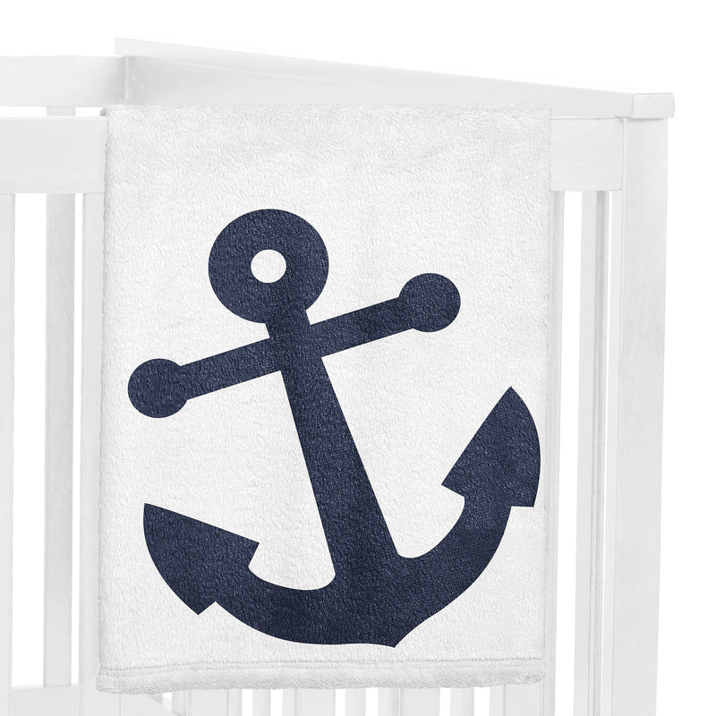 Sailor Collection Monthly Milestone Baby Blanket