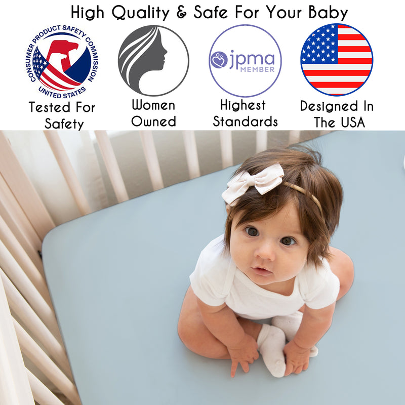 Seashells Collection 4 Piece Crib Bedding
