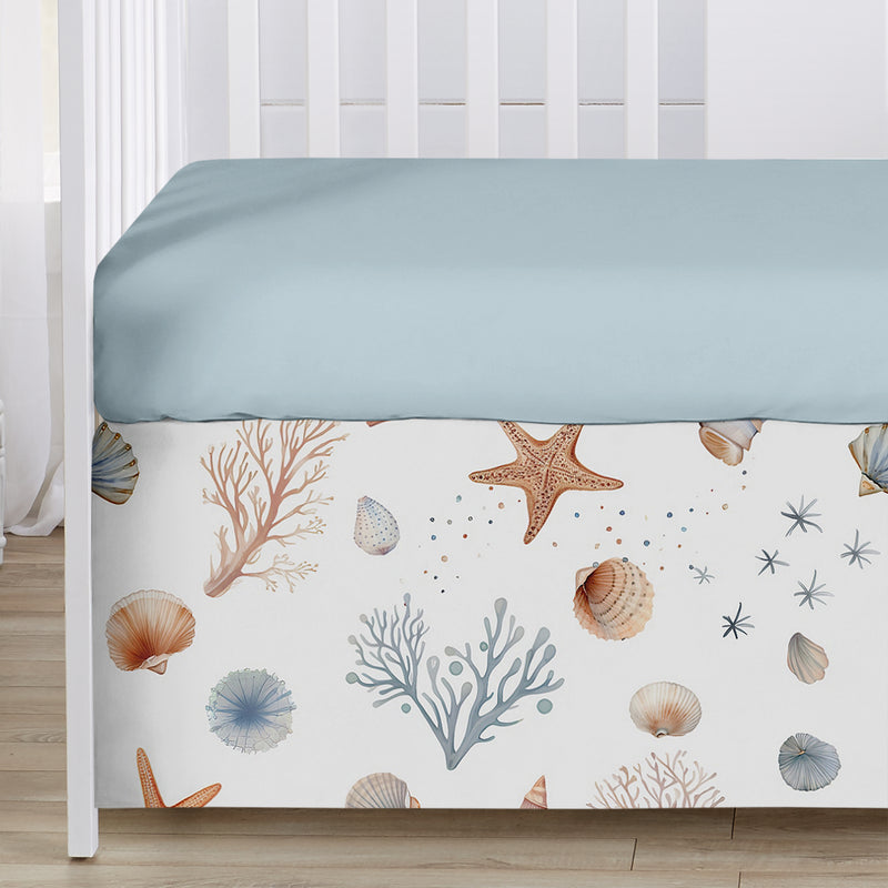 Seashells Collection 4 Piece Crib Bedding