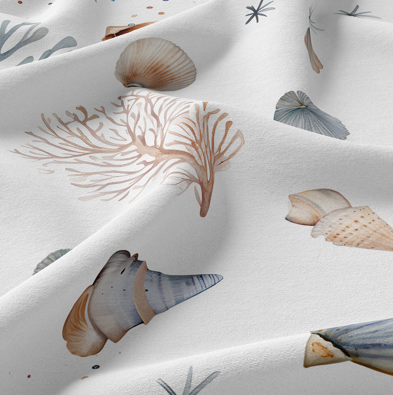 Seashells Collection Shower Curtain