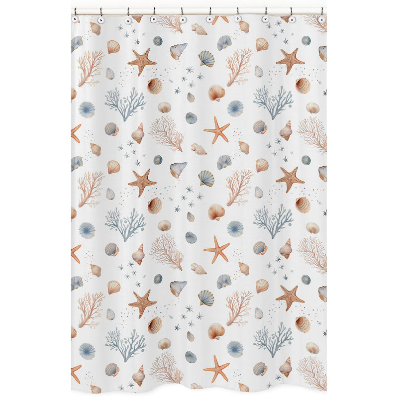 Seashells Collection Shower Curtain