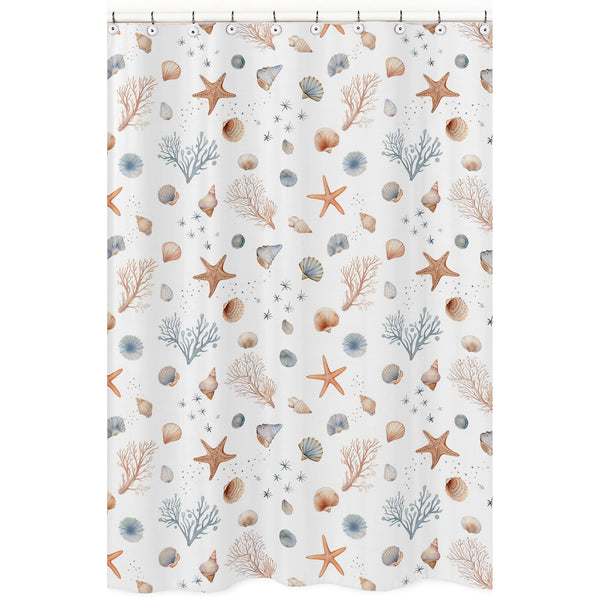 Seashells Collection Shower Curtain