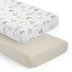 Serengeti Animals Collection 2 Pack Crib Sheets