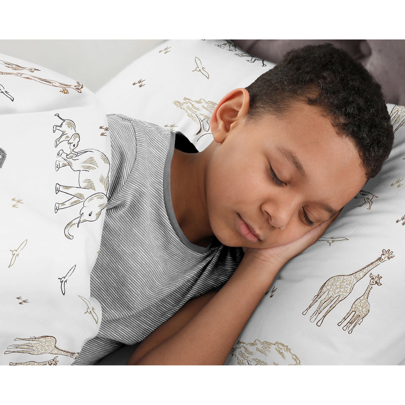 Serengeti Animals Collection Twin Bedding