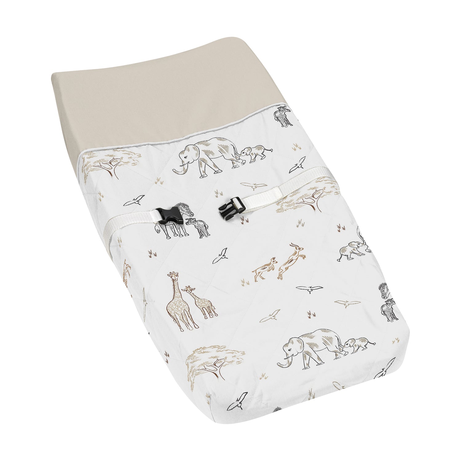 Serengeti Animals Collection Changing Pad Cover